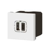  Prise USB Type-A + USB Type-C 