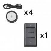  Kit complet 4 chargeurs sans f 