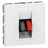  Prise haut-parleur Mosaic - 2 