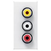  Prise 3 RCA femelle Mosaic - l 