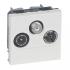  Prise TV-R-SAT Mosaic FM et DA 