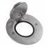  Platine de sol ronde  quiper 