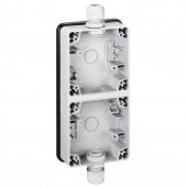  Botier tanche 2 postes verti 