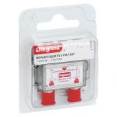  Rpartiteur TV-FM-SAT avec 2 s 