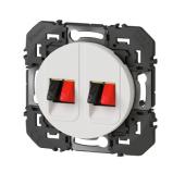  Prise haut-parleur double doox 