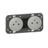  Double prise de courant 2P+T S 