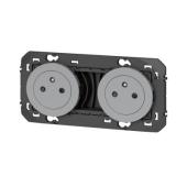  Double prise de courant 2P+T S 