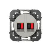  Prise haut-parleur double doox 