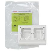  Cadre double pour appareillage 