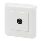  Prise TV Mosaic simple m�le bl 