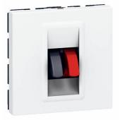  Prise haut-parleur Mosaic 2 mo 