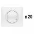  Lot de 20 interrupteurs connec 