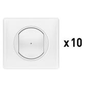  Lot de 10 interrupteurs (optio 