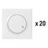  Lot de 20 interrupteurs connec 