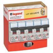  Pack de 5 disjoncteurs 16A -  