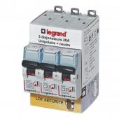  Lot de 3 disjoncteurs DNX uni 