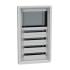  Coffret encastr� 4x24 modules 