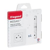  Lot de 4 prises de courant Sur 