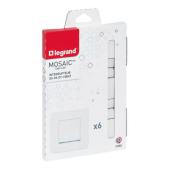  Lot de 6 interrupteurs ou va-e 