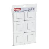  Lot de 6 interrupteurs ou va-e 