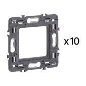  Lot de 10 supports � vis Batib 