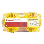  Lot de 10 botes  encastrer 1 