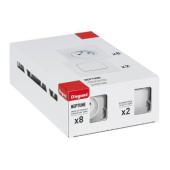  Lot 2 interrupteurs ou va-et-v 