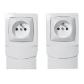  Lot de 2 cadres saillie avec p 