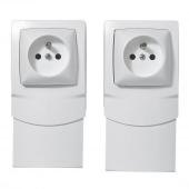  Lot de 2 cadres saillie avec p 