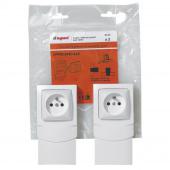  Lot de 2 cadres saillie avec p 