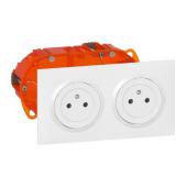  Kit double prise de courant 2P 