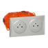  Kit double prise de courant 2P 