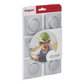  Lot de 6 interrupteurs ou va-e 