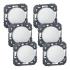  Lot de 6 interrupteurs ou va-e 