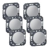  Lot de 6 interrupteurs ou va-e 