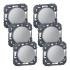  Lot de 6 interrupteurs ou va-e 