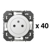  Lot dooxie 40 prises de couran 