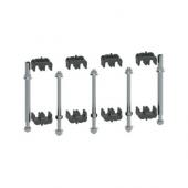  Kit visserie barres Cu p. 10m 
