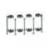  Kit visserie barres Cu p. 10m 