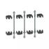  Kit visserie barres Cu p. 10m 