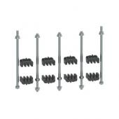  Kit visserie barres Cu p. 5mm 