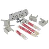  4 prises arri�re avec tige � m 