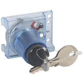  Barillet avec cl� plate verrou 