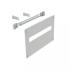  Plastron modulaire mtal pour 
