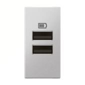  CHARGEUR 1 MODULE 2 PRISES USB 