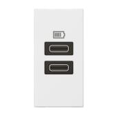  CHARGEUR 1 MODULE 2 PRISES USB 