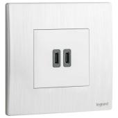  CHARGEUR DOUBLE USB 2 MODULES 