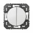  Poussoir double dooxie 6A 250V 