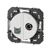  Prise TV + RJ45 catgorie 6 ST 