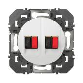  Prise haut-parleur double doox 